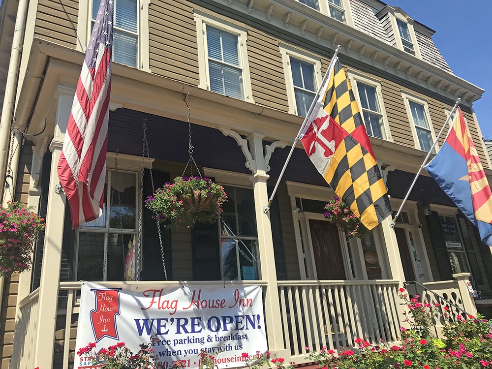 Flag House Inn in Annapolis, Maryland