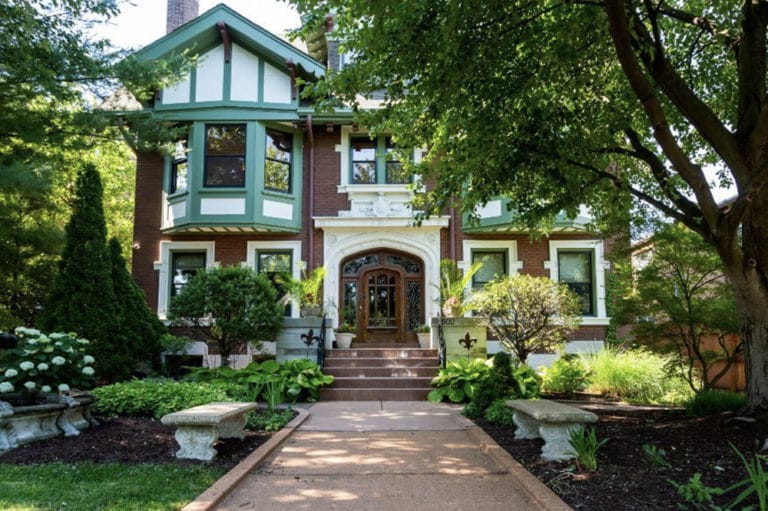 Fleur-De-Lys Mansion in St Louis, Missouri